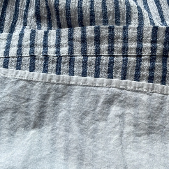 GAP KIDS.  Size XXL sleeveless striped blue & white dress. - Picture 5 of 5